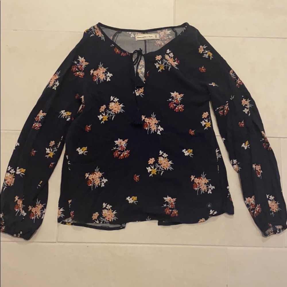 Long sleeve open back from abercrombie